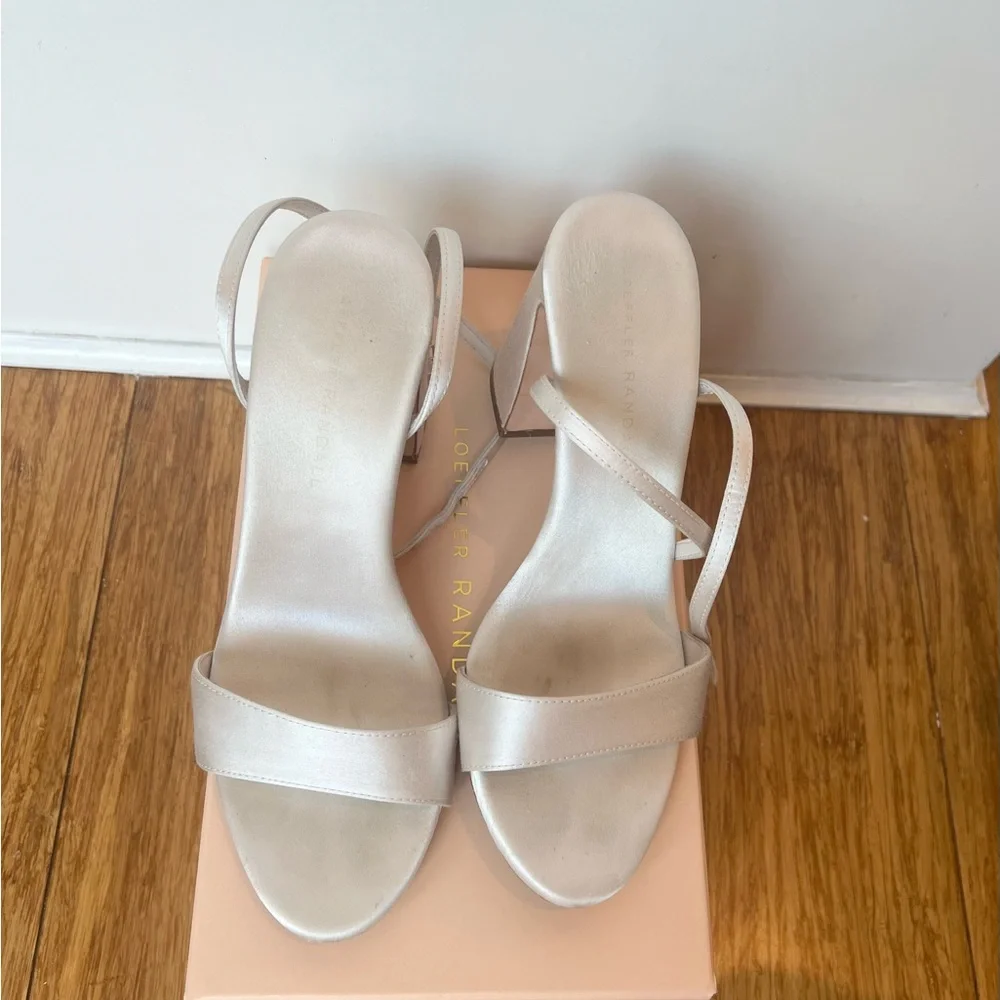Loeffler Randall satin block